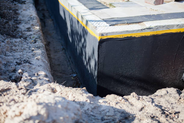 Residential Wet Basement Repair installation at a Darlington, SC home by SJ Waterproofing Pros
